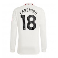 Manchester United Casemiro #18 Kolmaspaita 2023-24 Pitkähihainen